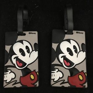 Mickey luggage tags